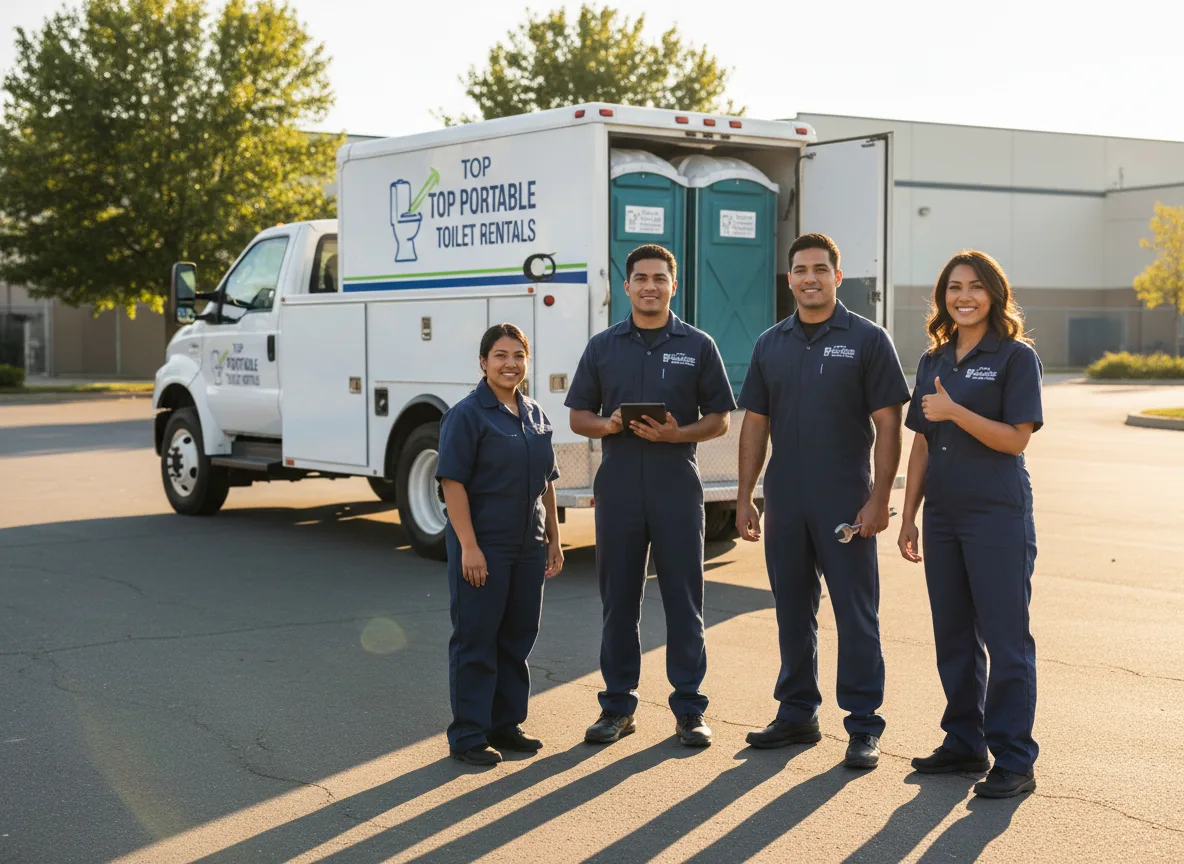 Short Term Porta Potty Rental company in Roxbury, KS